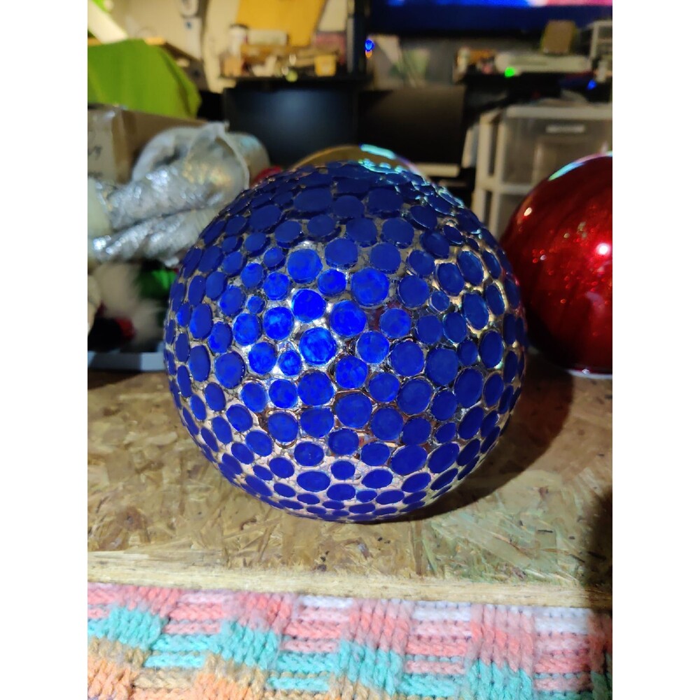 Light Up Sphere Ball Glass